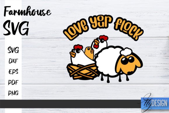Farmhouse SVG Family SVG Funny Farm Graphics for Crafts