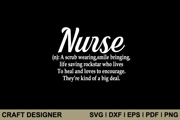 Funny Nurse Svg Printable Cut File for Graphics & Crafts