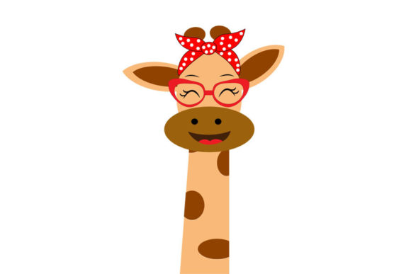 Giraffe Svg, Funny Giraffe Svg, Cute Gir: A Designer's Take on Graphics and Crafts