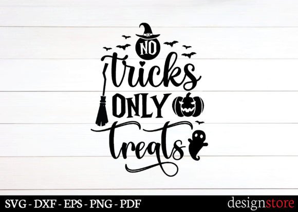 No Tricks Only Treats Svg: Graphics for Crafts